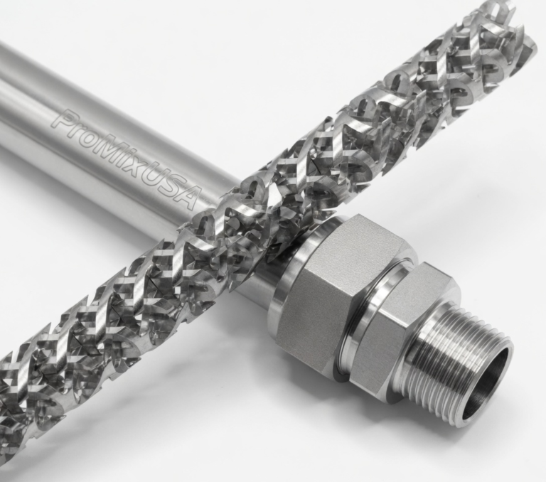 Tube Static Mixers - are for small mixing applications or lab work